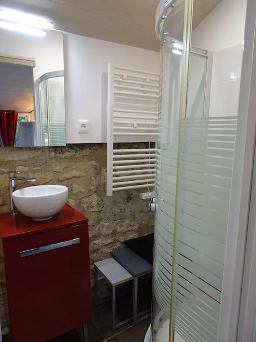 Studio Privatif Au Calme Apartment Brain-sur-Allonnes Exterior photo