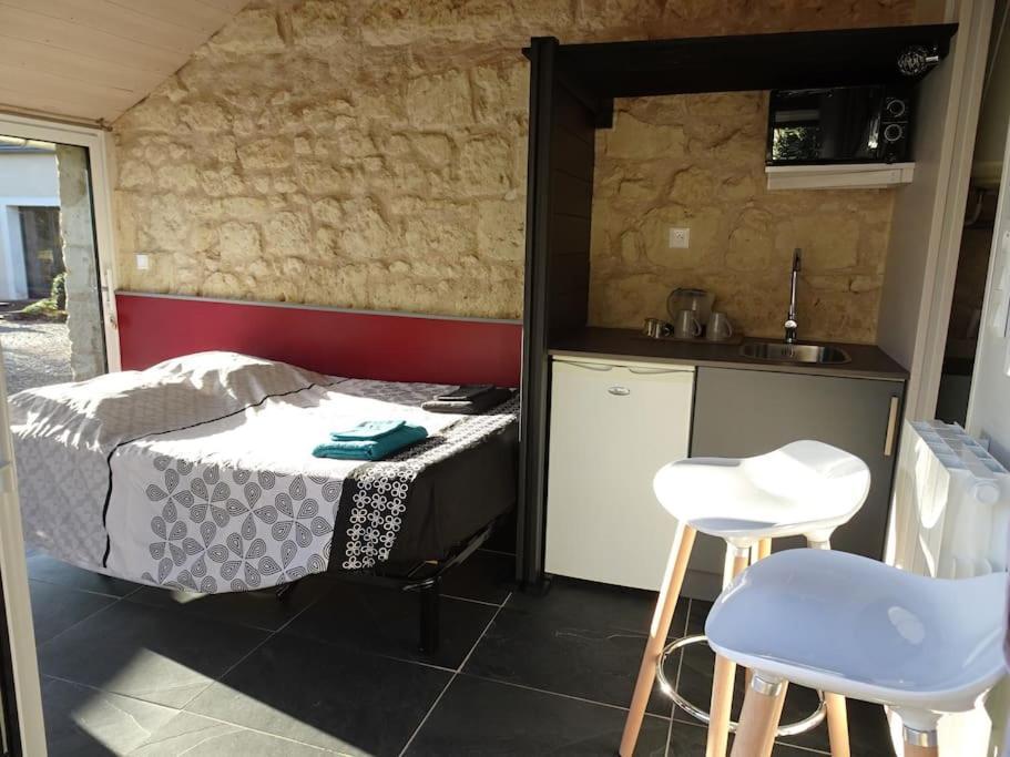 Studio Privatif Au Calme Apartment Brain-sur-Allonnes Exterior photo
